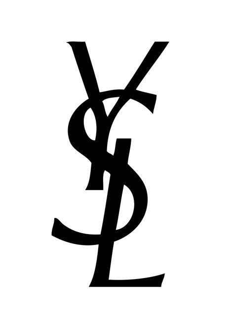 iniziali ysl|ysl fashion house logo.